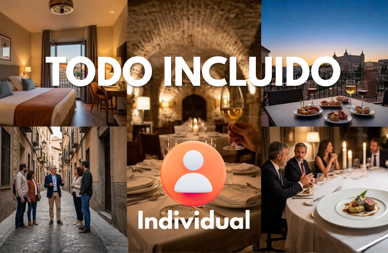 Pack Todo Incluido Individual - Copa Reina Hidromiel 2026